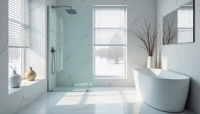 Modern Bathroom with Freestanding Tub